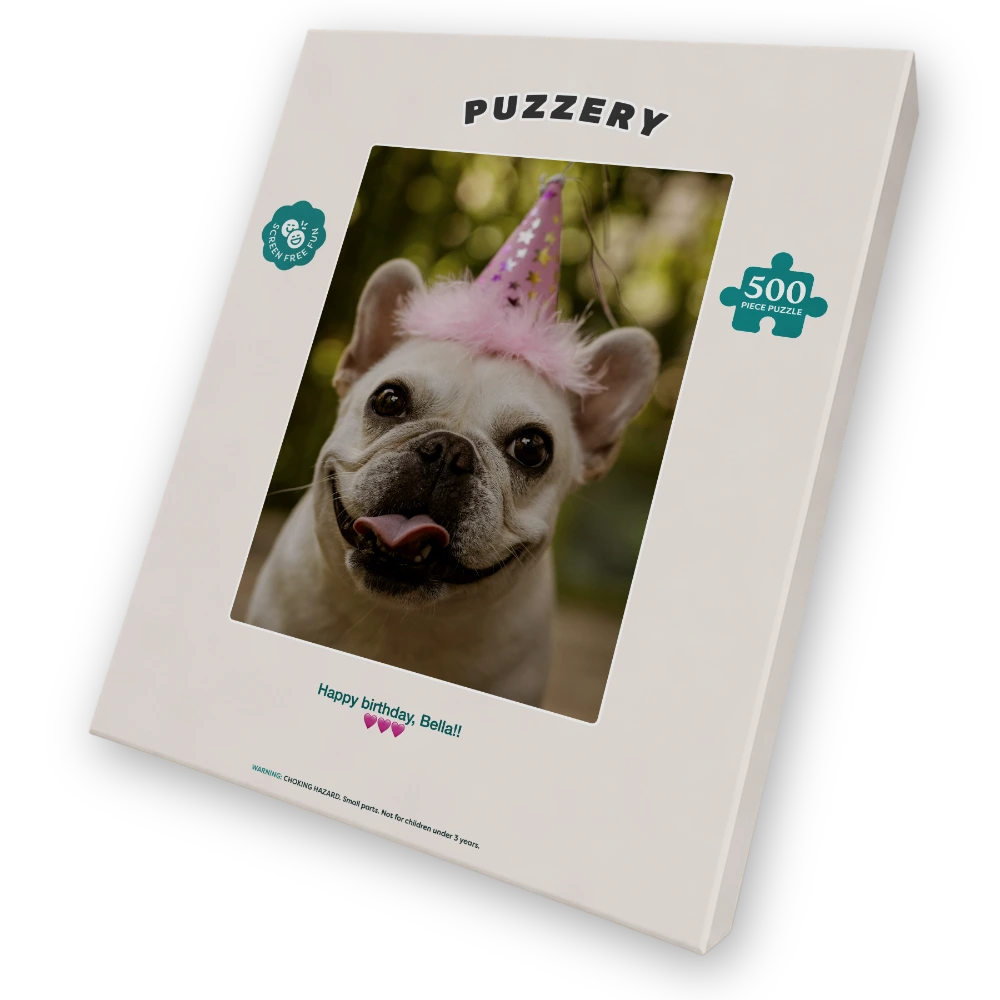 A Puzzery puzzle featuring a custom image
