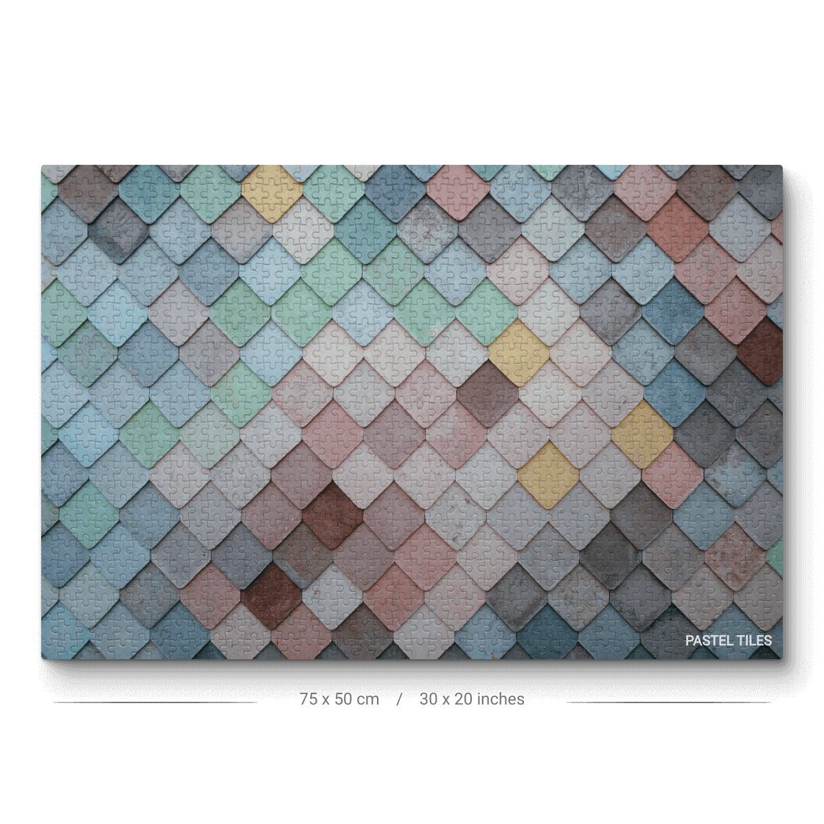 Pastel Tiles Jigsaw Puzzle